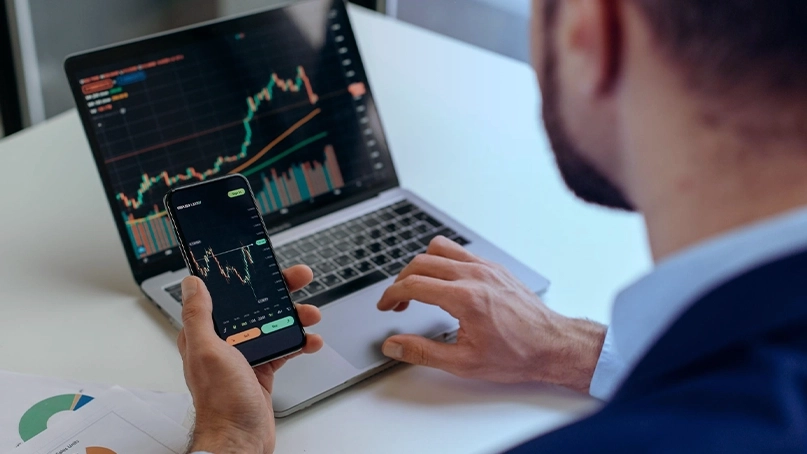 Dashboard di trading IA di Fiducia Capitale